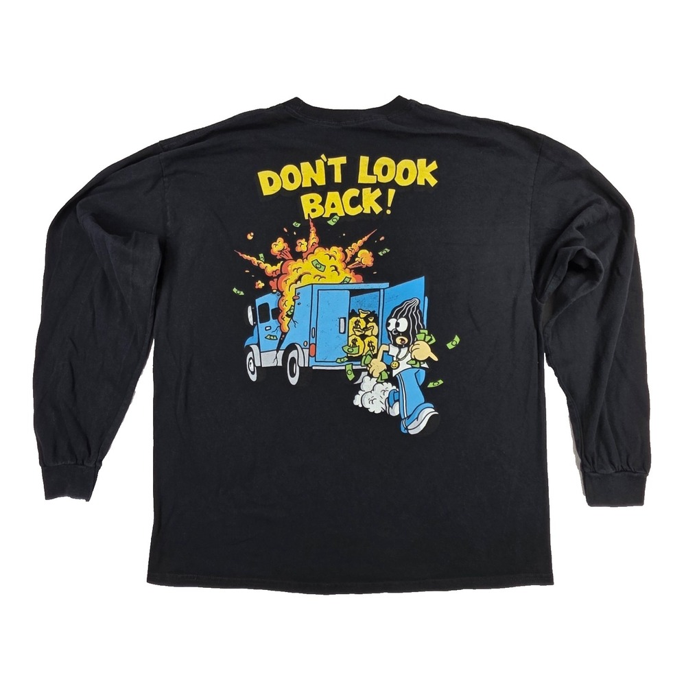 Empyre Long Sleeve‎ TShirt Graphic Print Skater Streetwear Vtg Y2K